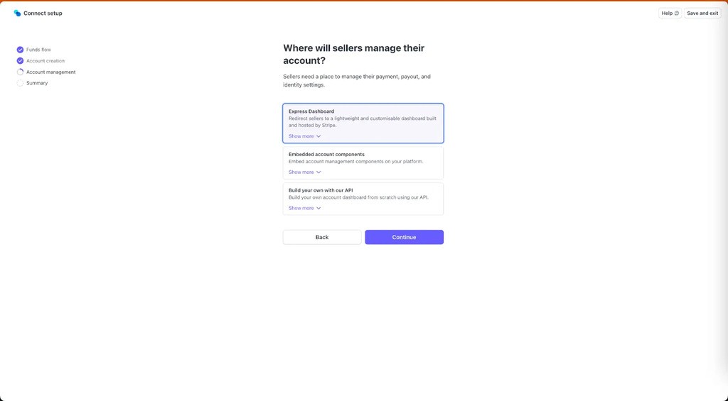 step five choose seller finance management