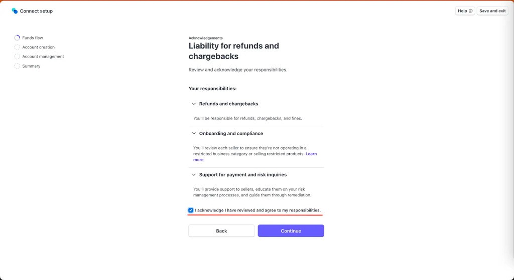 step three review payment and refund details