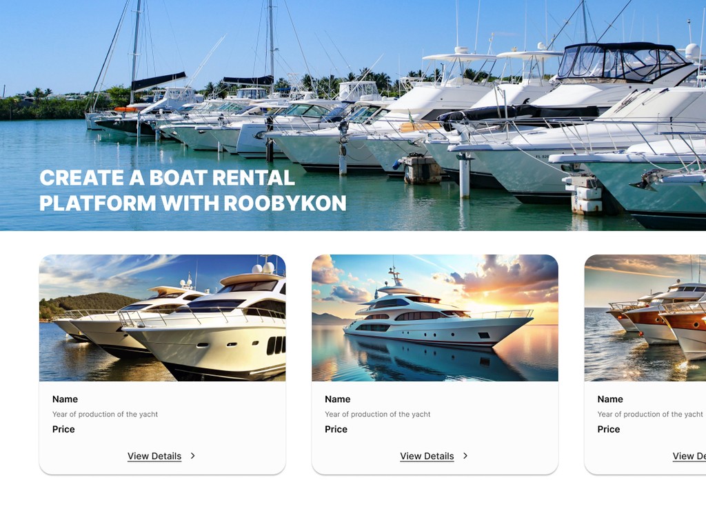 how to create boat rental marketplace
