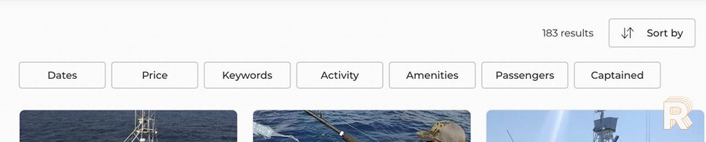 rental marketplace search feature