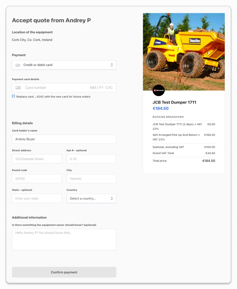 request for quotation process