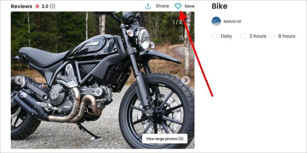 favorite icon example