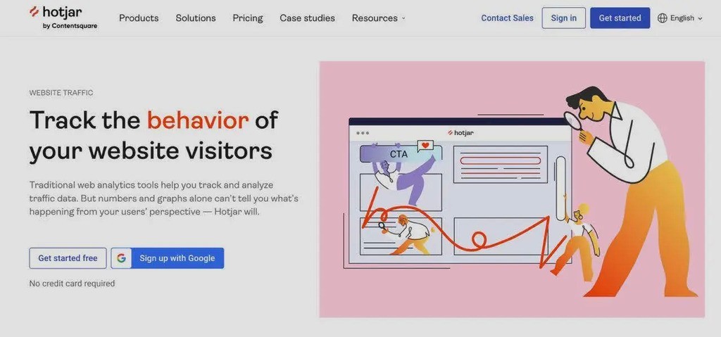 after launching marketplace - add hotjar