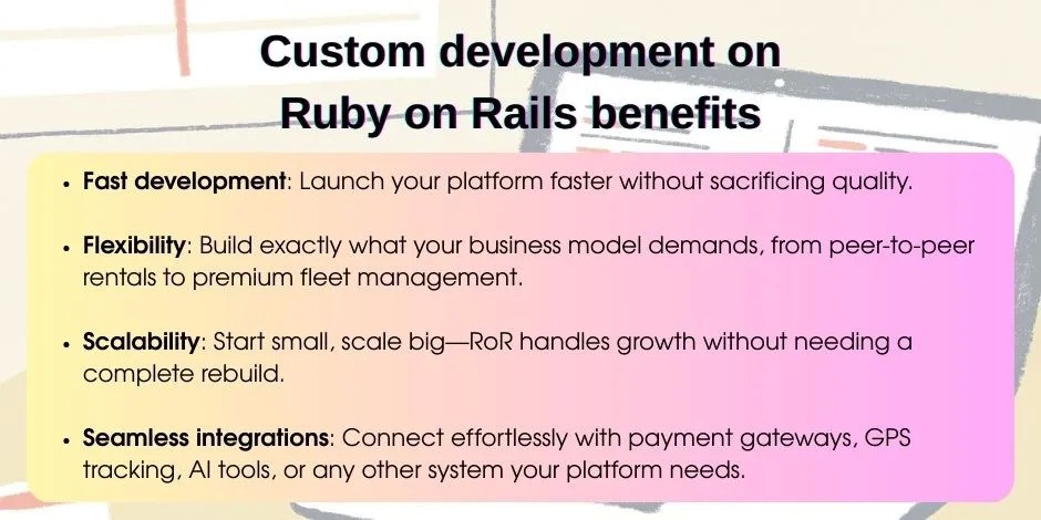 ruby on rails development benefits